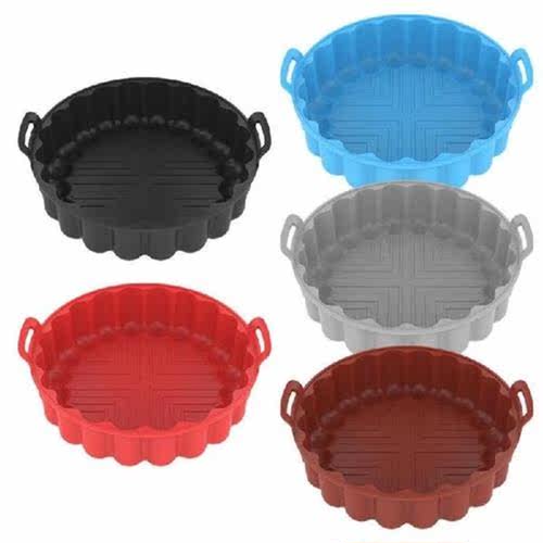 Air Fryer Silicone Baking Tray Round Air Fryer Silicone