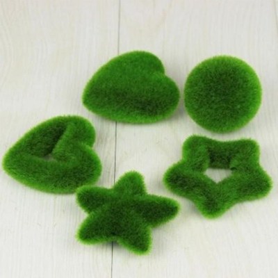 1pc Artificial Fresh Moss Balls Green Plant Home Party Decor