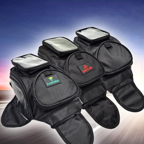 MR CHAOS Motorcycle tank bag Oil Fuel Bag Magnetic moto sadd
