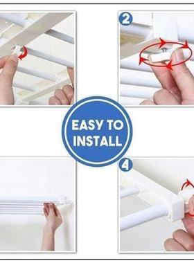 High Household Wardrobe Storage Rack Divider Board Adjustabl