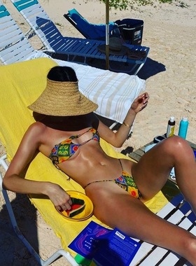 K Jenner bikini summer swim women swimwear bikini set brezil