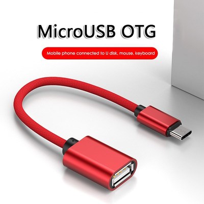 Type c / Micro USB male Host to USB Female OTG Cable Adapte