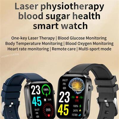 Smart Watch 1.7inch Laser reatment Body Temperature Accurate