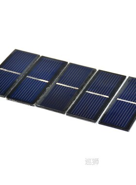 10PCS Polycrystalline Silicon Solar Panels Cells 0.5V 220mA