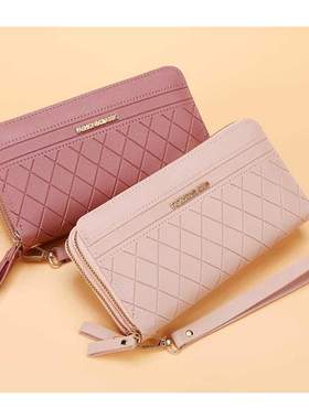 Long Womens Wallet Female Purses Tassel Coin Purse Card Hol