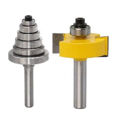 7Pcs Woodworking Milling Cutter Tenon Cutters Adjustable