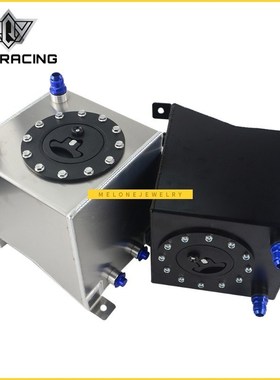 PQY - 2.5 Gallon 10L Alunum Race Drift Fuel Cell ank Fuel Su