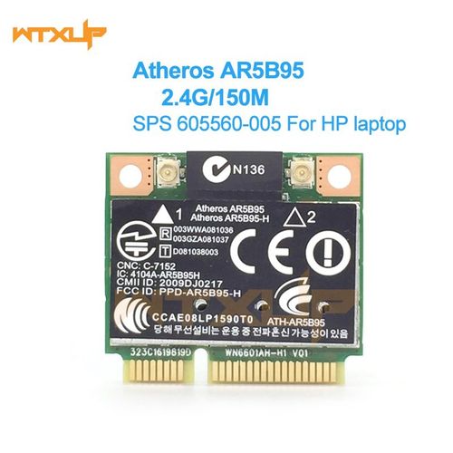 Atheros AR5B95 AR9285 802.11b/g/n Wireless Adapter Half Mini
