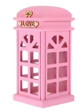 Bank Telephone Money Coin Piggy Vintage Box Booth Pot Jar