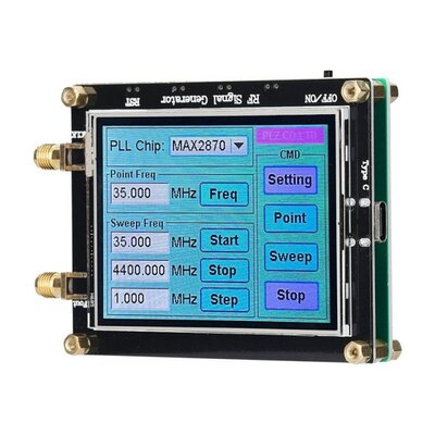 MAX2870 Signal Generator 23.5MHz-6000MHz Frequency Touching