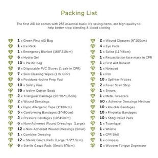 Large Size Handy First Aid Kit Bag Emergency Kit Rescue Bag