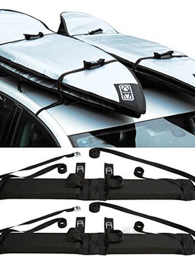 Auto Soft Roof Rack 2 Pieces/Set Black Luggage Easy Rack Loa