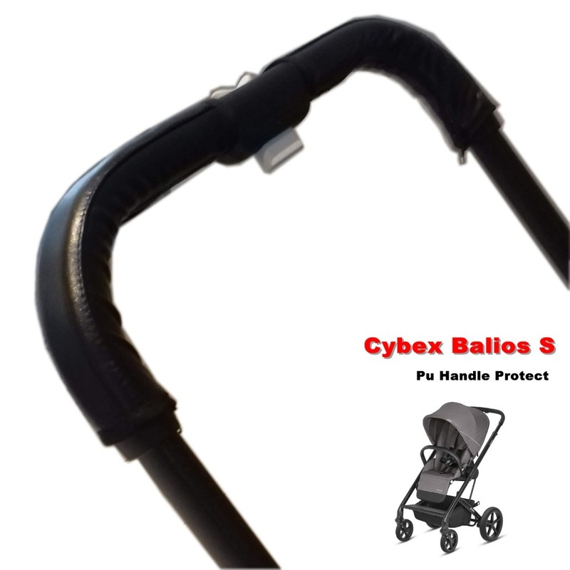 Baby Stroller Armrest For Cybex balios s push bar Pu Protect