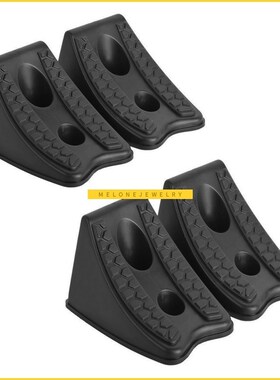 4 Pack Heavy Duty Wheel Chocks  avan  Wheel Stoppers ire Sto