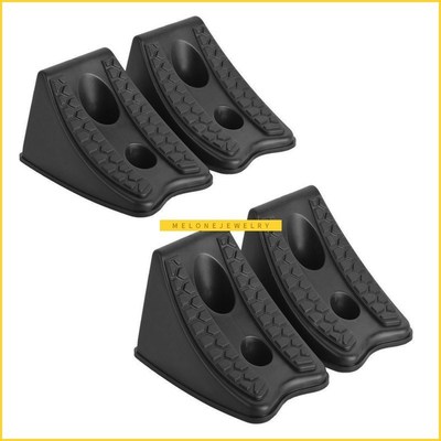 4 Pack Heavy Duty Wheel Chocks  avan  Wheel Stoppers ire Sto
