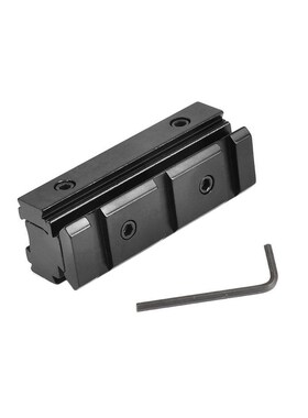 Tactical Scope Mount 11mm Dovetail 20mm Weaver Rail Converte