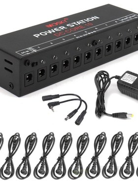 Guitar Effects Pedal Board Power Supply Isolated Output 9V