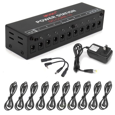 Guitar Effects Pedal Board Power Supply Isolated Output 9V