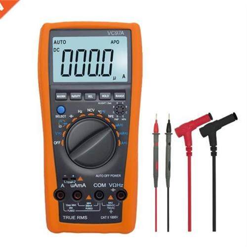 VC97A Digital Multimeter Auto Range DC AC 1000V DMM Temperat