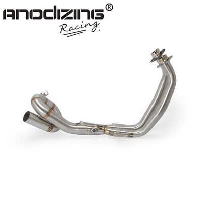 Motorcycle Full Exhaust System Front ube Pipe Slip On  Yamah