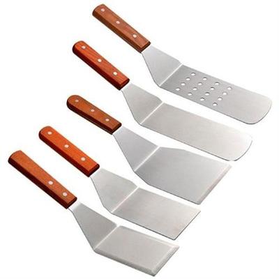 Frying Spatula Scraper Wooden Pizza Paddle Pastry Tools