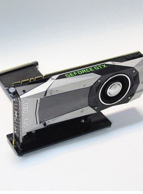 PCI E 3.0 16X video Card extension cable vertical kickstand/