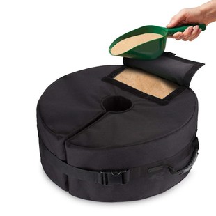 Umbrella Base Weight Bag With Side Slot Opening Sand Bags fo
