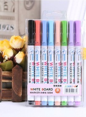 8 Colors Wipeable Glass Window Whiteboard Marker Pen Shop Ca