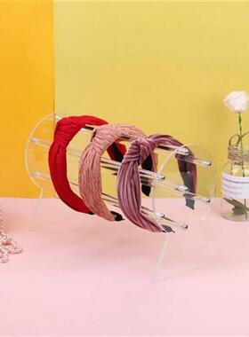 Acrylic Headband Holder, 2 Packs Clear Headband Holder Organ