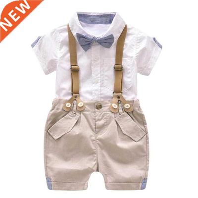 Formal Kids Clothes Toddler Boys Clothing Set Summer Baby Su