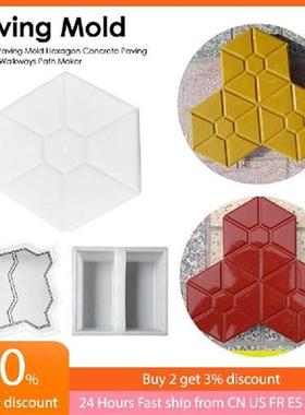 DIY Home Garden Path Road Paving Mold Corridor Concrete