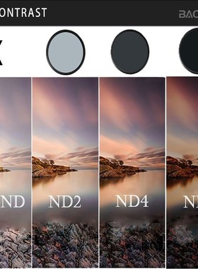 BAODELI Filtro Nd 2 4 8 Filter 49 52 55 58 62 67 72 77 82 Mm