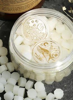 200pcs/set Vintage Octagonal Sealing Wax Beads For Envelope