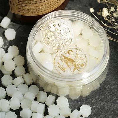 200pcs/set Vintage Octagonal Sealing Wax Beads For Envelope