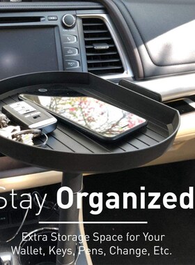 Cup Holder Tray for Tesla Model 3 Y S 2012-2021 Adjustable C