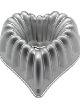 Charlotte Heart Cake Pan,Aluminum Cake Mold DIY Baking Desse