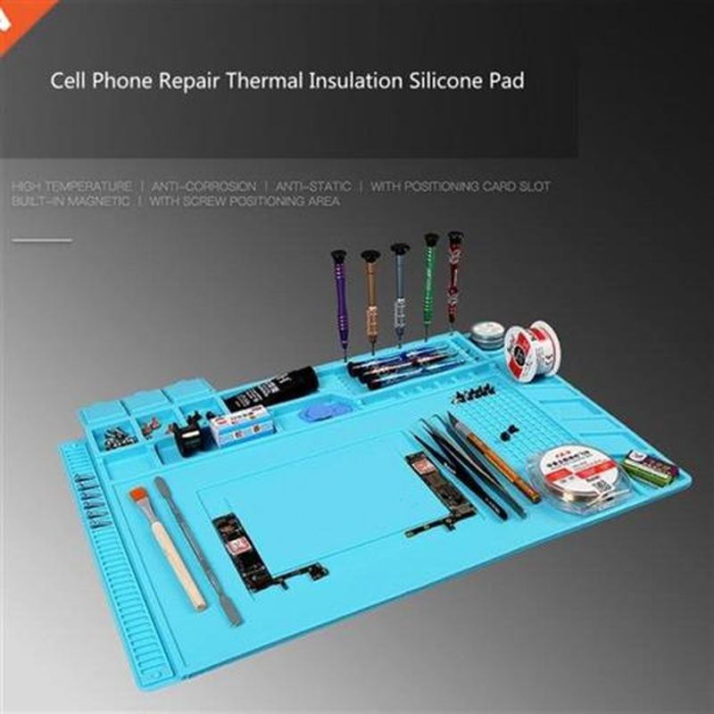 G6DA Heat Resistant Mat Soldering Board Pad Large Work Mat S