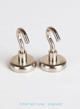 5PcS Magnetic HookS Powerful Hook Magnet Holder 10kg Suction