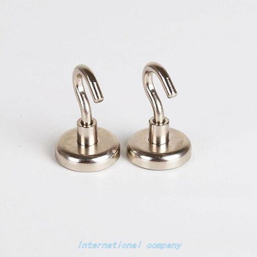 5PcS Magnetic HookS Powerful Hook Magnet Holder 10kg Suction