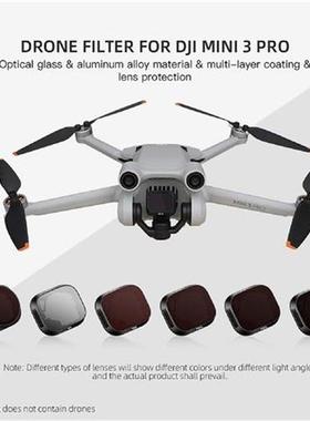 For DJI Mini 3 Pro Drone Filter Aluminum Alloy Adjustable