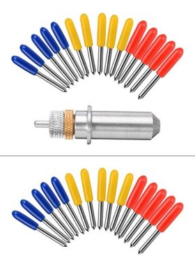 Cutting Plotters Blades15 Pcs 30/45/60 Degrees Replacement B