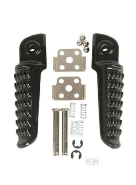 Motorcycle Front Rear Footrests Foot pegs For Kawasaki Ninja