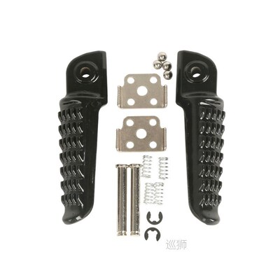 Motorcycle Front Rear Footrests Foot pegs For Kawasaki Ninja