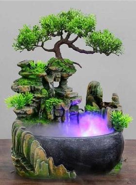 Resin Craft Rockery Simulation Plant Ornament Vivid Pump