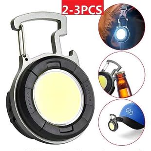 Mini LED Working Light Portable Pocket Flashlight USB