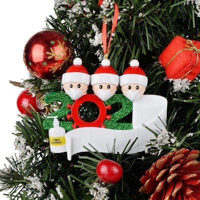 2020 Christmas Ornament Personalized Survivor Family 2 3 4 5
