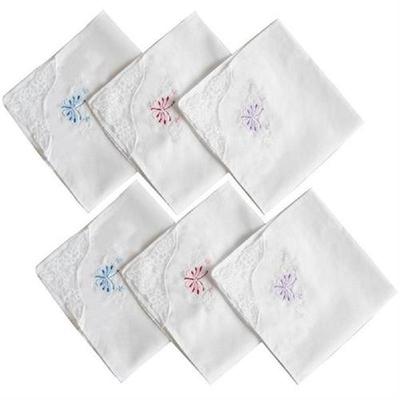 Handkerchiefs Lace Handkerchief Women White Vintage Pocket