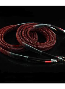 Pair Hi-end Van Den Hul Speaker Cable Silver Plated HiFi Aud
