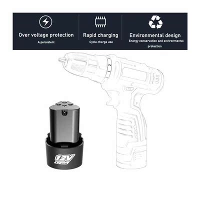 12V Battery Packs Rechargeable Li-ion Batteries for Mini Ang