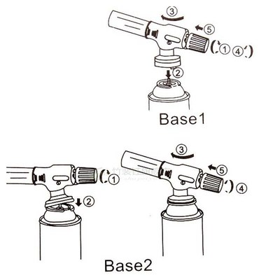 Barbecue Igniter Gas Torch Butane Burner Outdoor BBQ Party H